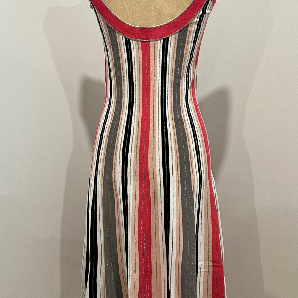 D. Exterior Bodycon Fun Metallic Summer Dress - Slip On XS - Picture 6 of 9